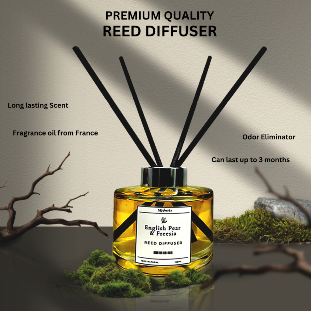 PREMIUM REED HOME FRAGRANCE with REED STICKS 150ML by Mi Amore | Shopee ...