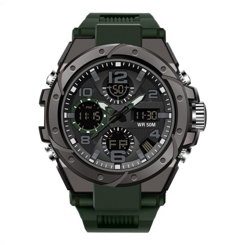 Men's Digital Fashion Sports Multifunctional Electronic Watch | Shopee ...