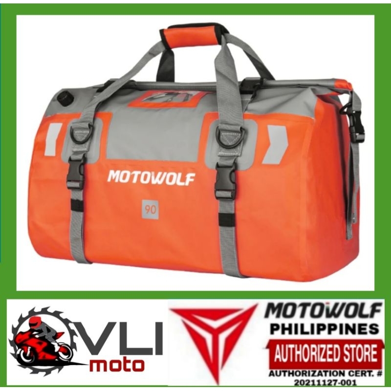 Original Motowolf Waterproof Tailbag Duffle Bag V Shopee Philippines