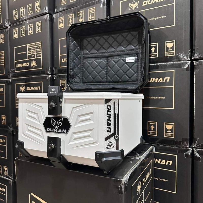 Duhan hardplastic topbox 45L(free backrest) | Shopee Philippines