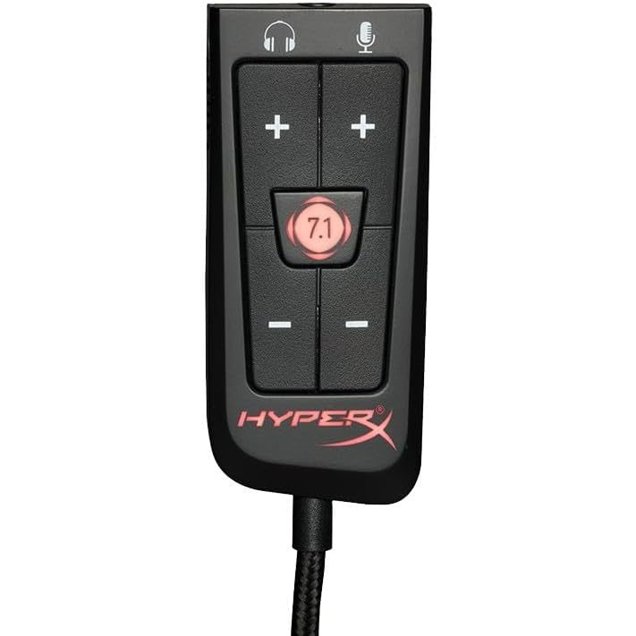 Hyperx 7.1 Surround Sound Card - Cloud II - Wire Control Game Sound ...