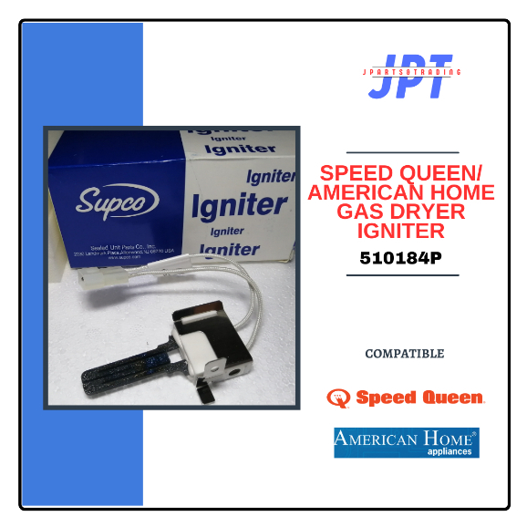 Speed Queen/ American Home Gas Dryer Igniter 510184P Shopee Philippines