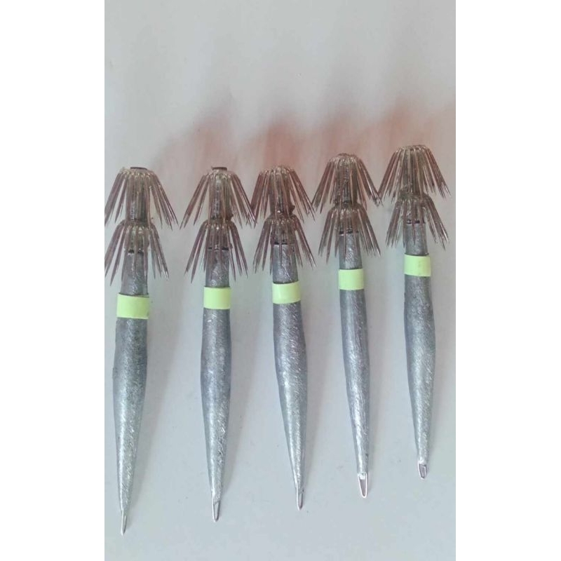 sarangat(pang pusit) 3inches doble sawsaw fishinglure, fishing bait