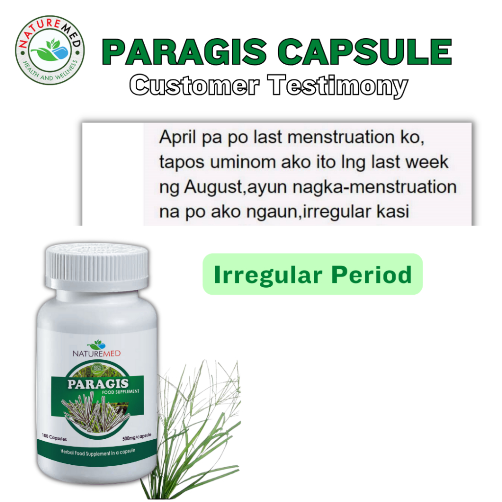 NatureMed PARAGIS Capsule | 100 Capsules/Bottle | Shopee Philippines