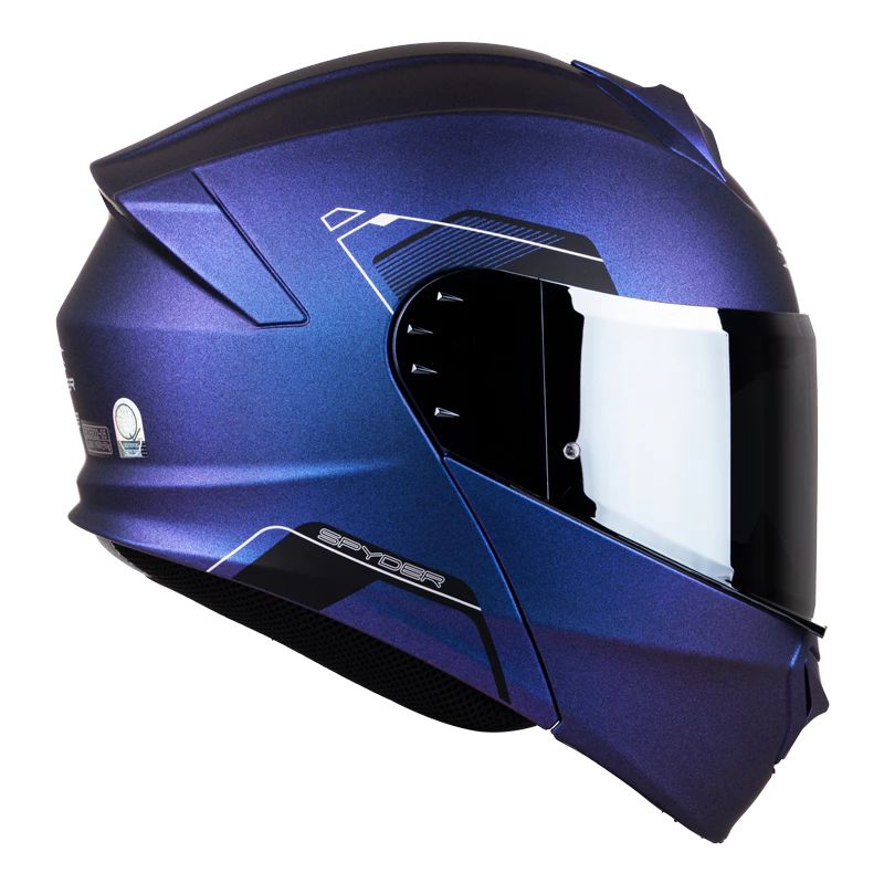 SPYDER HELMET Force PD S0 V2 - Modular Dualvisor (Free Clear visor ...