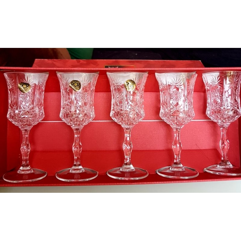 RCR Crystal Italy wine glass | Shopee Philippines