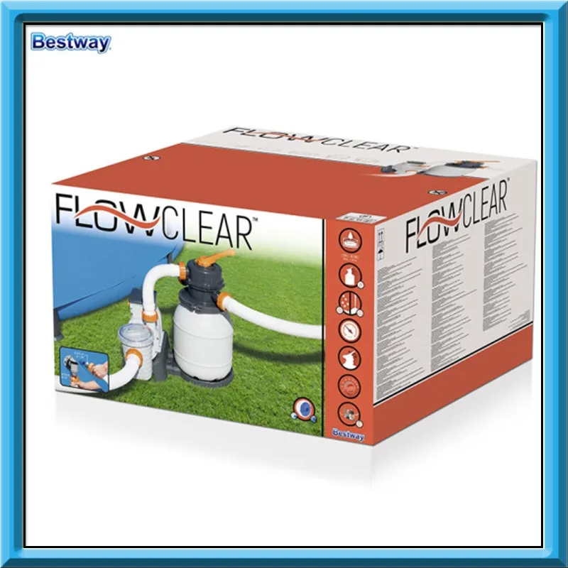 Bestway® Flowclear™ Sand Filter Pump 58497 (1500 gph) Shopee Philippines