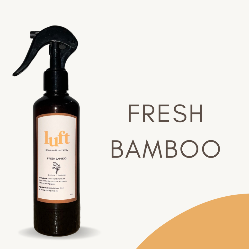 Luft Fresh Bamboo Room Spray Linen Spray Deodorizer Shopee