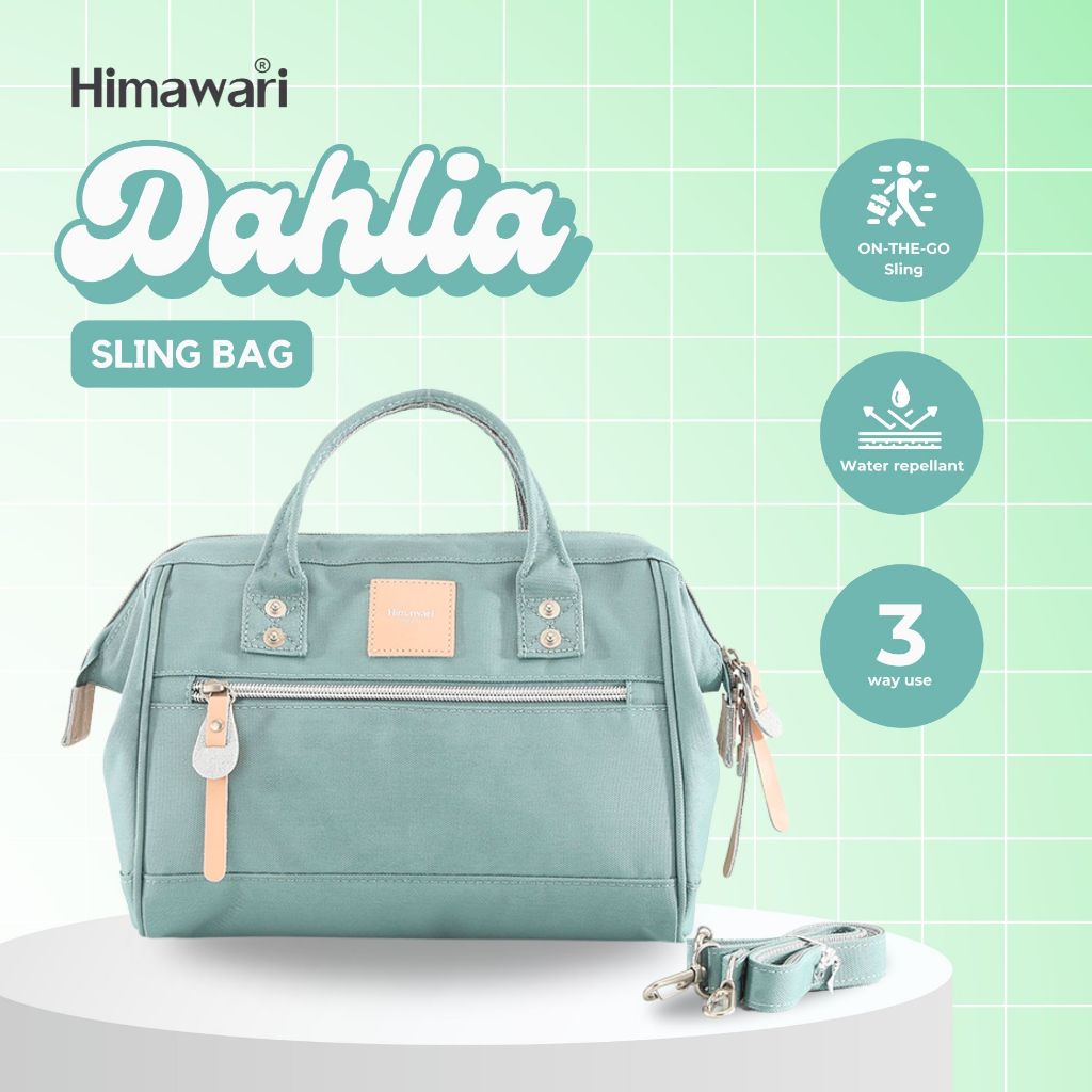 Himawari Dahlia Sling Bag for Women (911601)Light Green Shopee