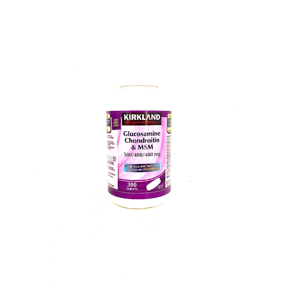 WITH FREEBIES! Kirkland Glucosamine Chondroitin & MSM 300 Tablets