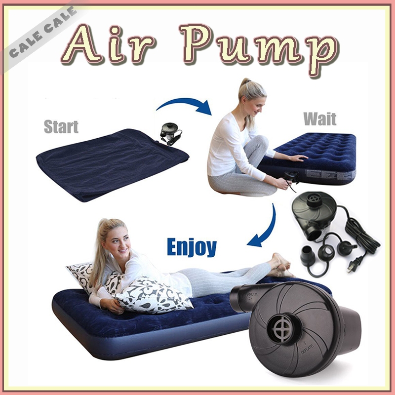 Ac Electric Air Pump Home Inflate Deflate For Air Mattress Air Pump Shopee Philippines 1843