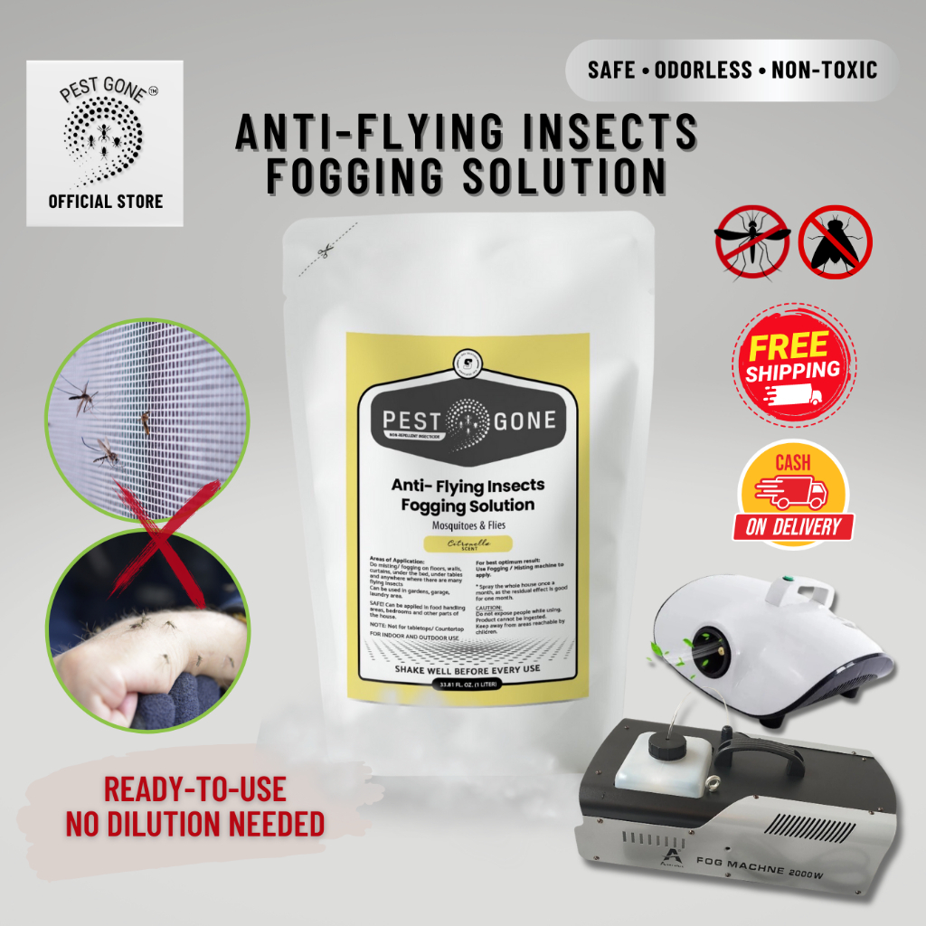 Pest Gone Anti Flying Insect Fogging Solution for Mosquito Citronella ...