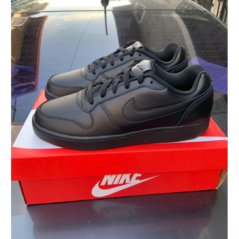 Authentic N ke Men s Ebernon Triple Black Original and Brand New Shopee Philippines