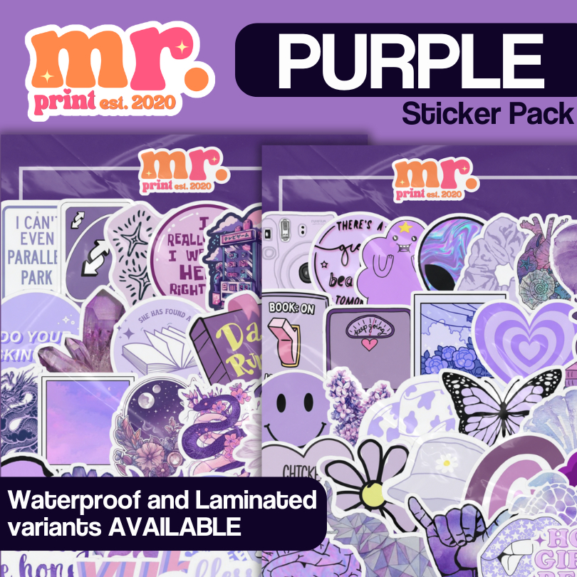Shop stickers aesthetic purple for Sale on Shopee Philippines