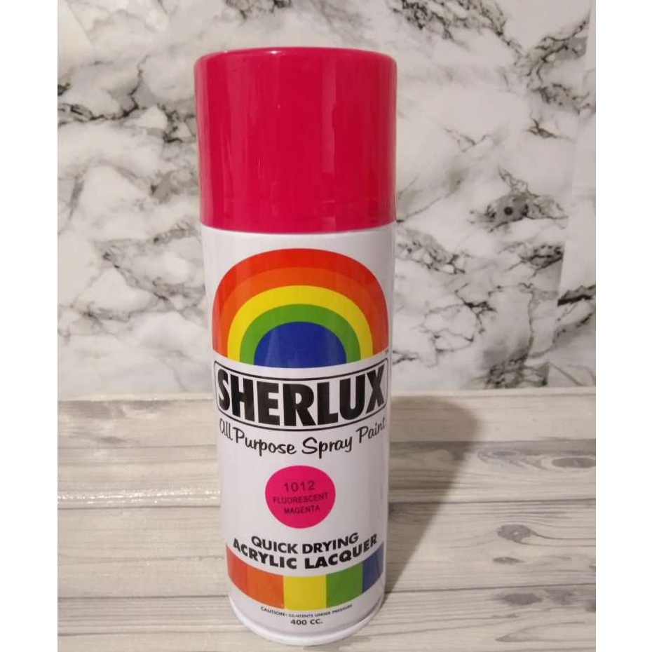 original SHERLUX ALL purpose spray paint 400cc | Shopee Philippines