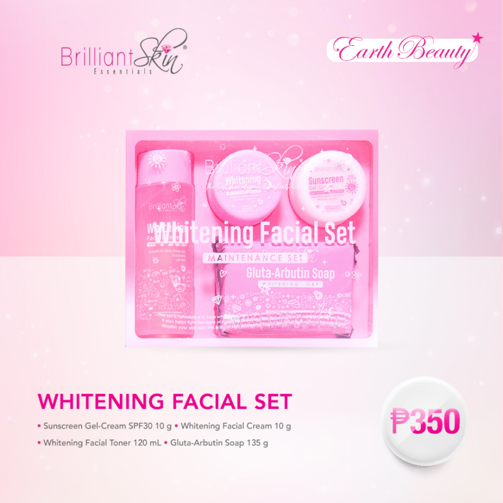 BRILLIANT SKIN ESSENTIALS WHITENING MAINTENANCE SET Shopee