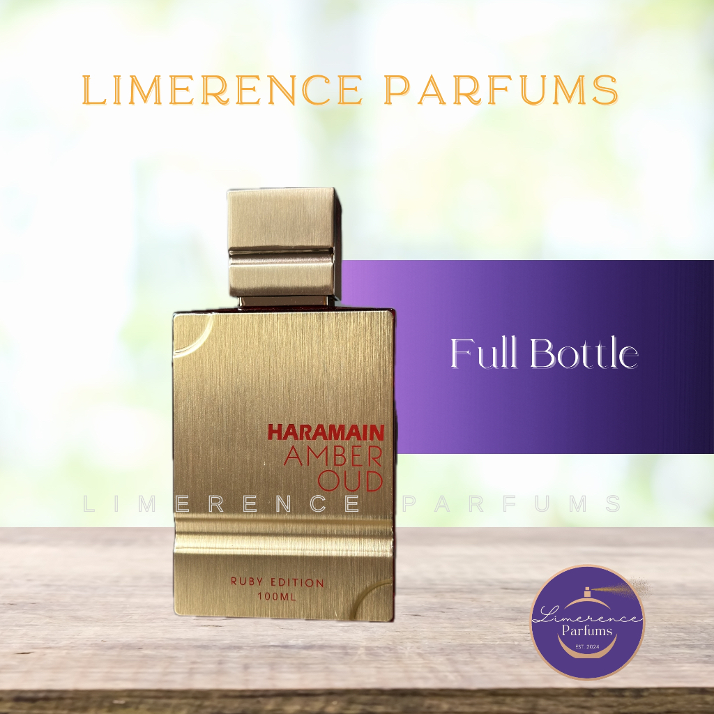 Al Haramain Amber Oud Ruby Edition EDP DECANT (Baccarat Rouge 540