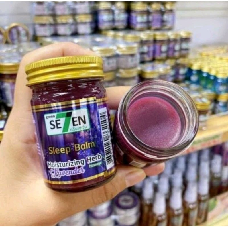 GREEN SEVEN LAVENDER SLEEPING BALM 15mg and Insects Balm | Shopee ...