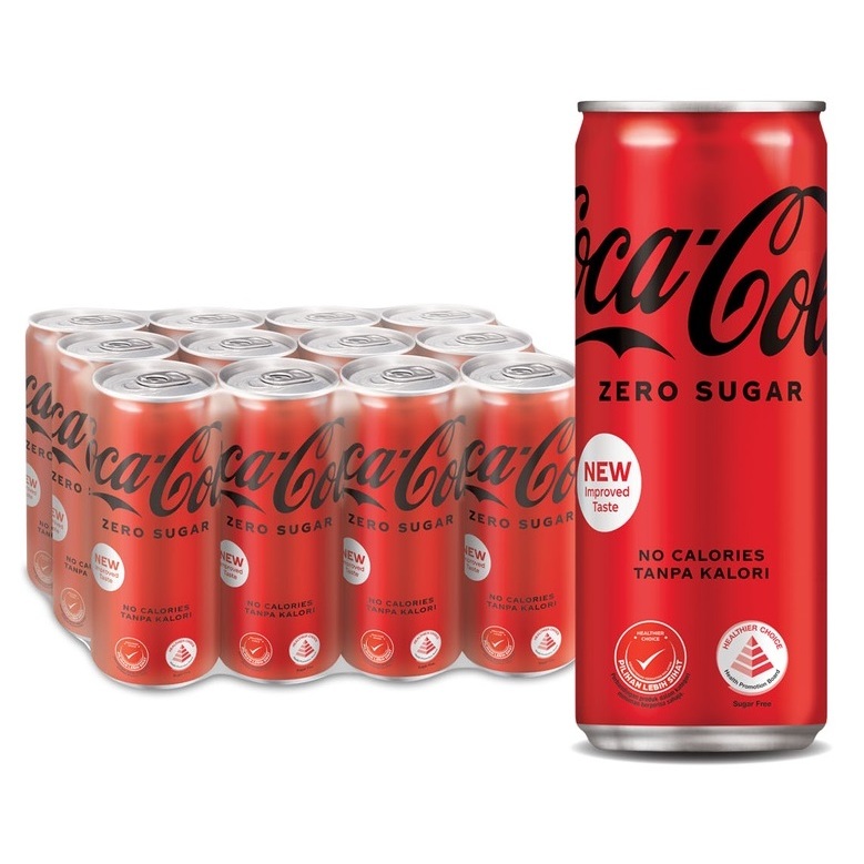 CocaCola No Sugar in Can [24 x 320mL] Shopee Philippines