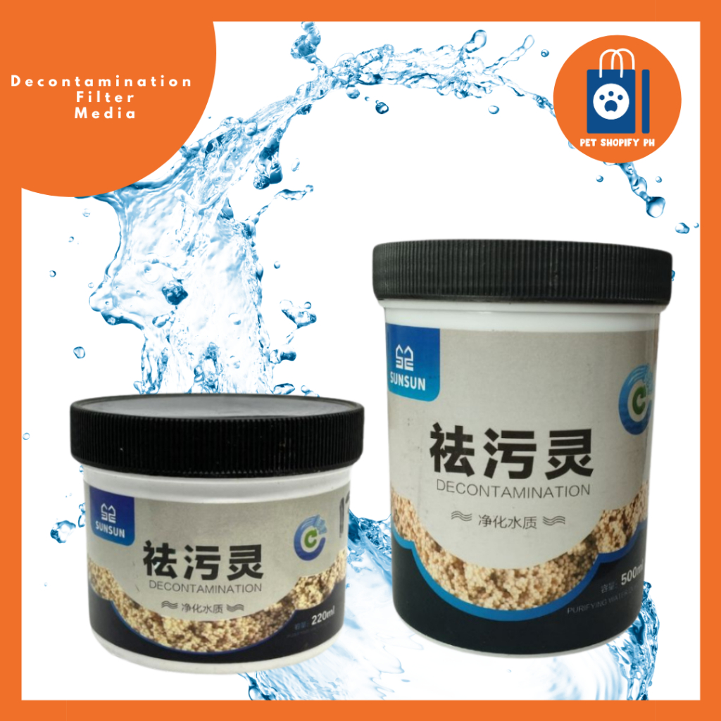 Sunsun Aquarium Deodorizer Decontamination Decoloration Filter Media