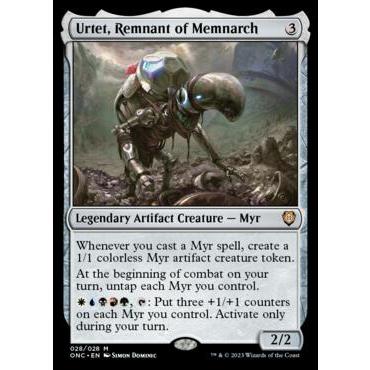 Urtet, Remnant of Memnarch - Commander: Phyrexia: All Will Be One (ONC ...