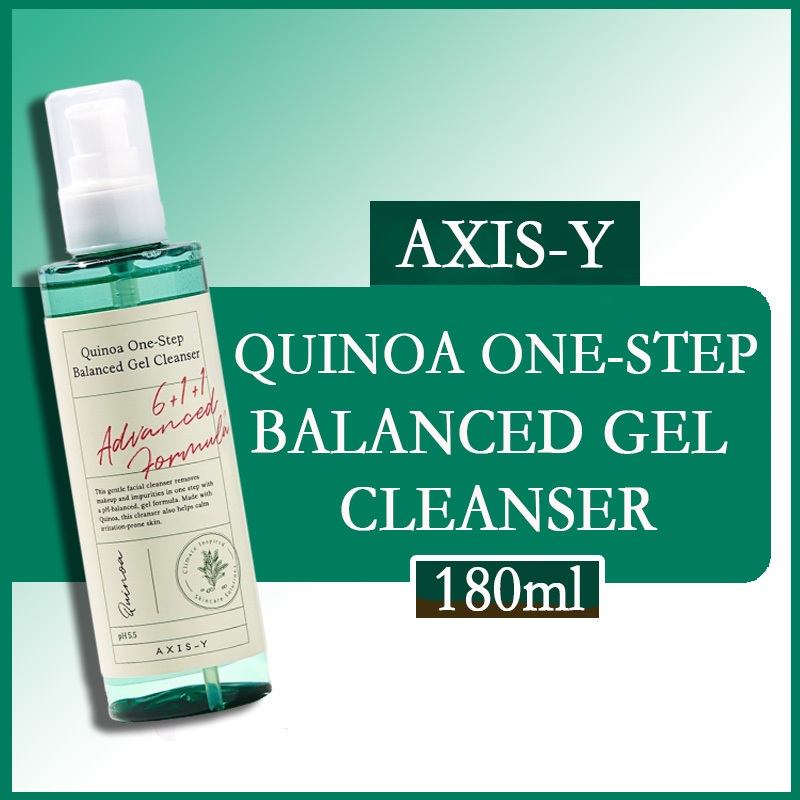 AXISY Quinoa One Step Balanced Gel Cleanser 180mL [Skincare, Korean
