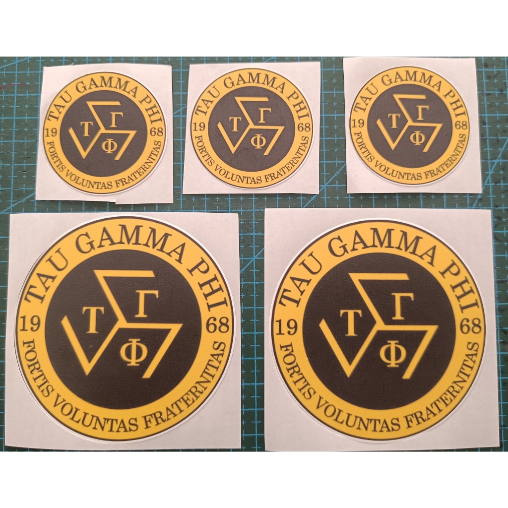 Tau Gamma Sticker pack Triskelion Sticker | Shopee Philippines