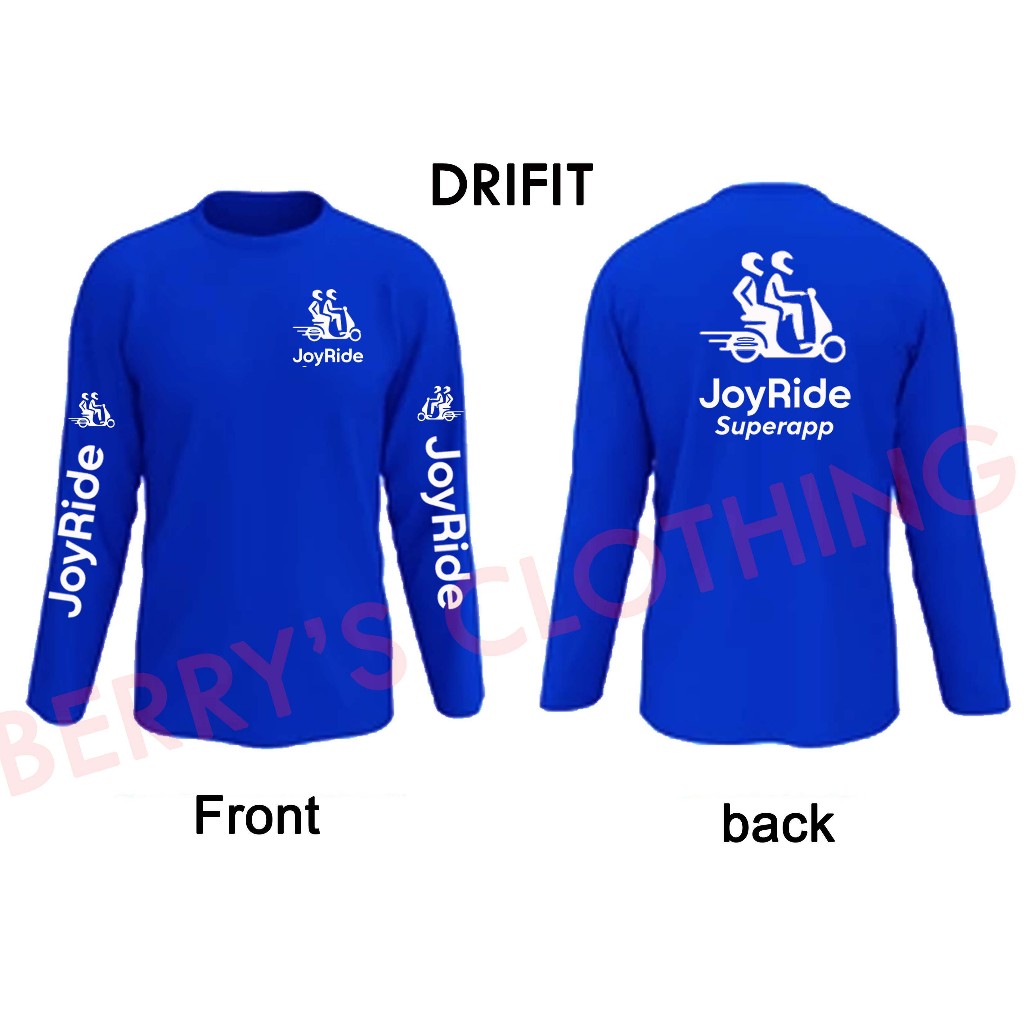 JOYRIDE LONGSLEEVES DRIFIT | Shopee Philippines