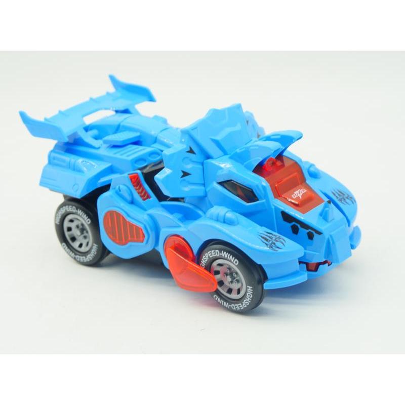 Transforming Dinosaur Car Deformation Car Toys Inertial Sliding Dino ...