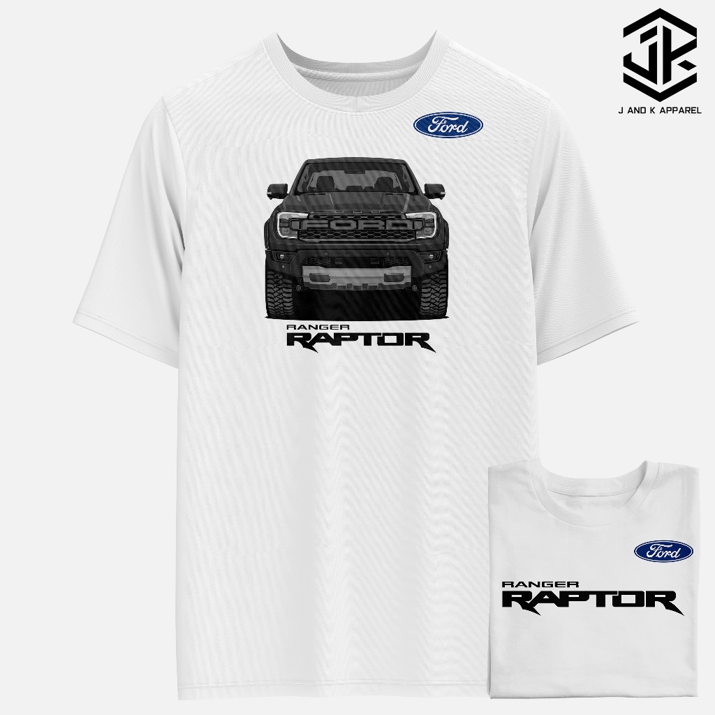 Ford Ranger Raptor Next Gen Car Shirt Bundle Promo - Black | Shopee ...