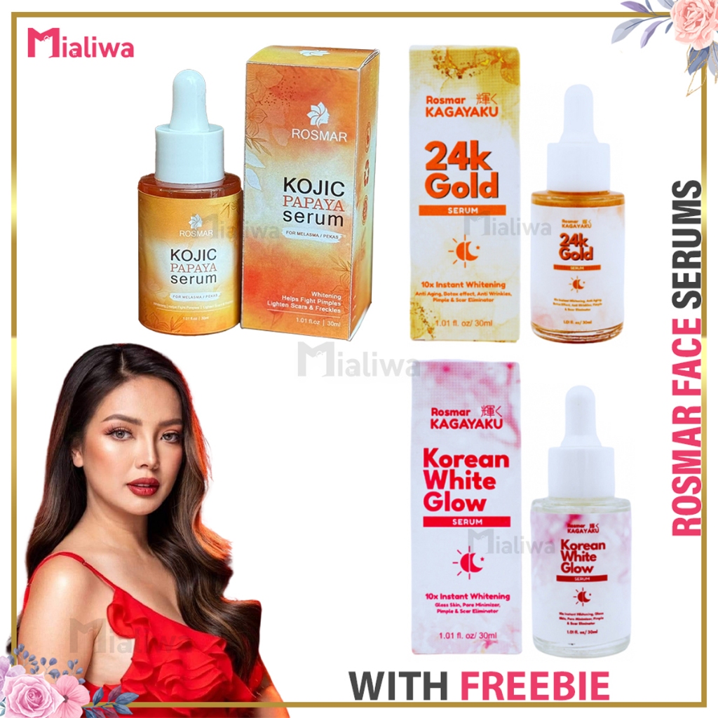 Rosmar 24K Gold Serum, Korean White Glow Serum, Kojic Papaya Serum ...