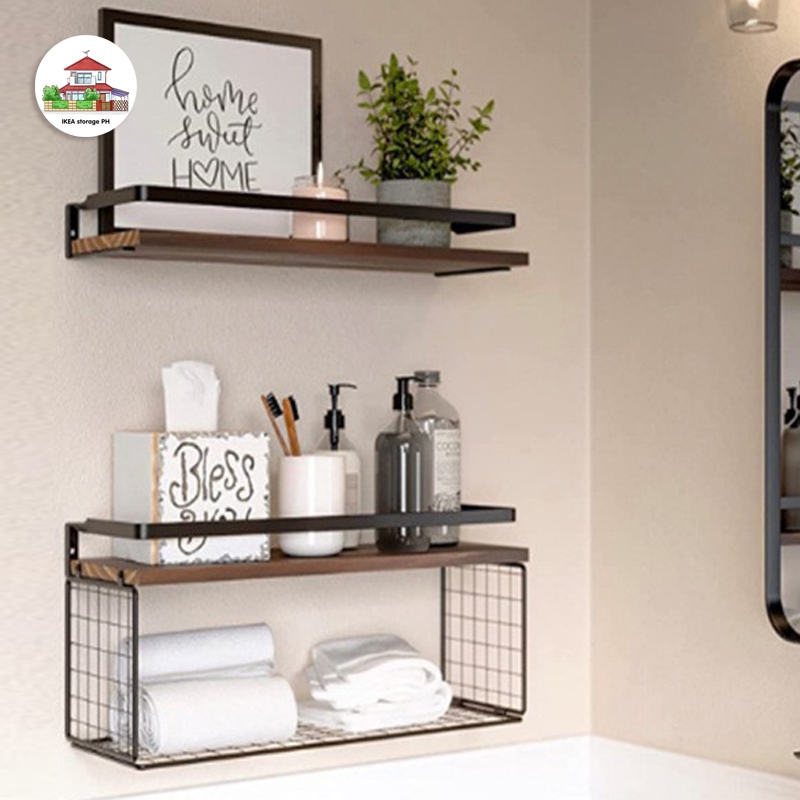 Bathroom Shelf Organizer Rust Proof Adjustable Towel Rack Rack Storage ...
