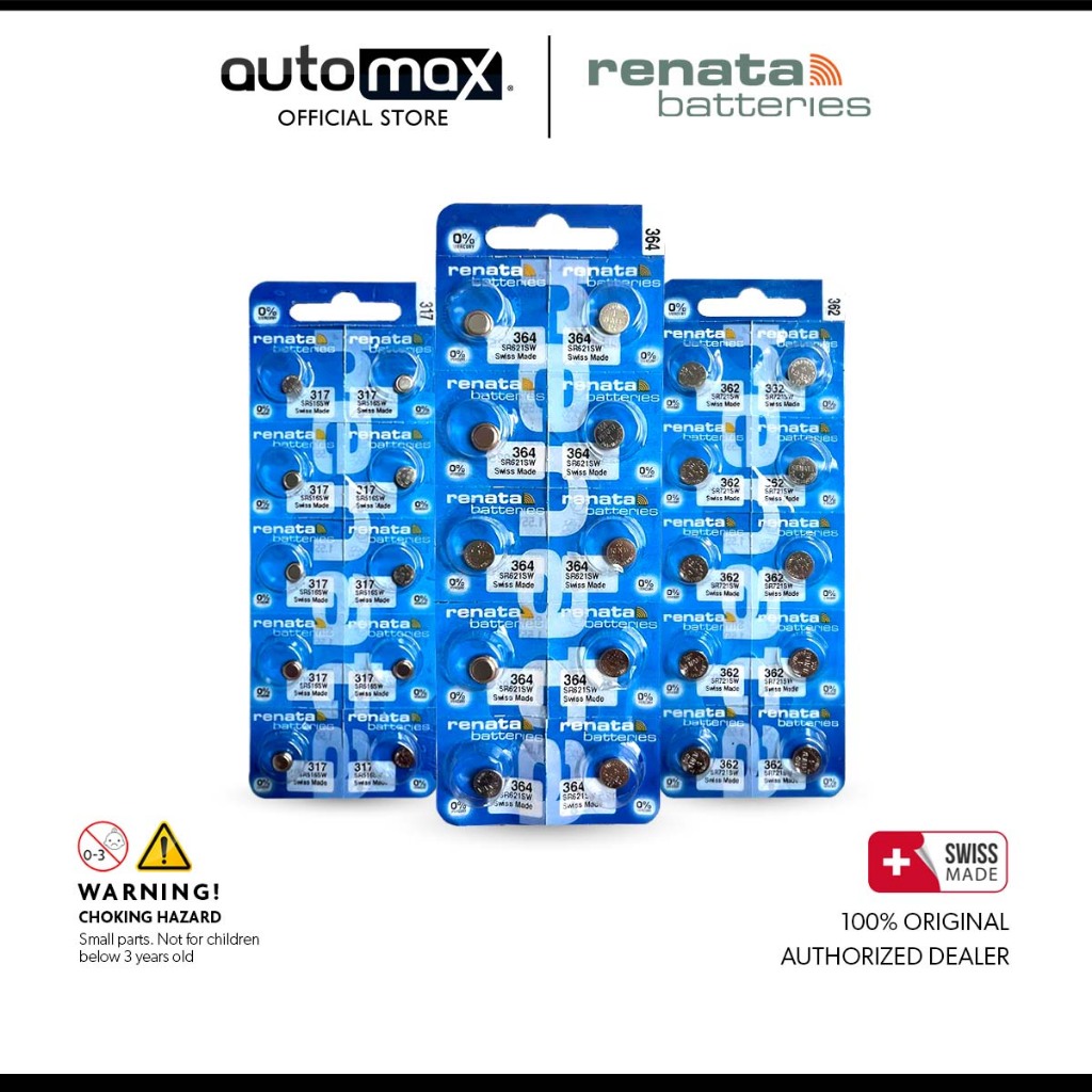 Renata Uhrenbatterie SP 329 / SR731SW - 1 Stück, Original Aus Der Schweiz