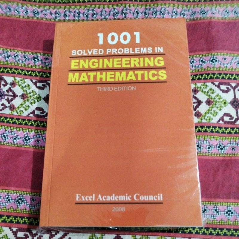 1001 Solved Problem In Engineering Mathematics | Shopee Philippines