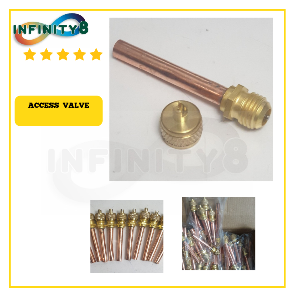 C&D Valve Copper Tube Access Valve 1/4