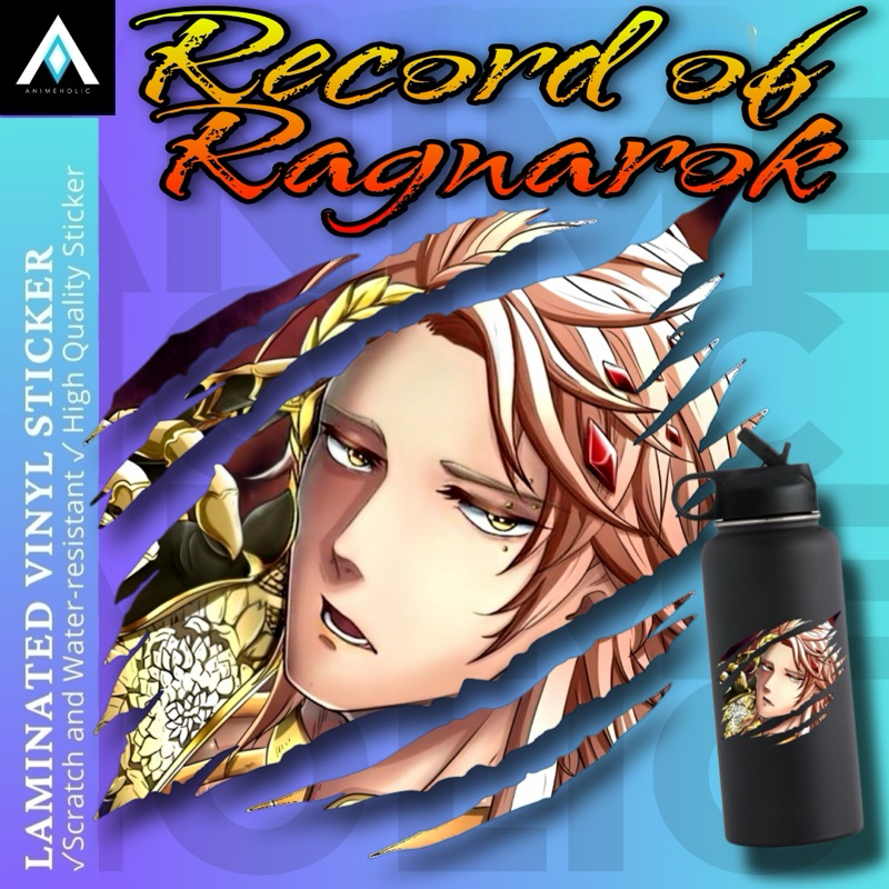 Record of Ragnarok Scratch Sticker Design Laminated Vinyl ~ ANIMEHOLIC ...