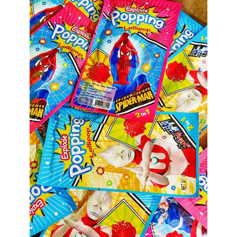 EXPLODE POPPING LOLLIPOP | 30 PCS | Shopee Philippines