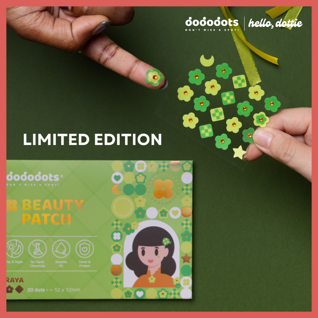 Dododots Beauty Patch | LIMITED EDITION RAYA | 20 DOTS | Hydrocolloid ...