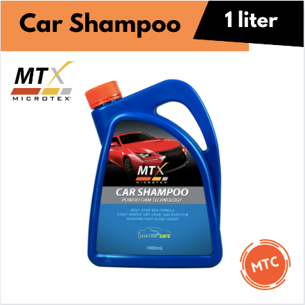 Microtex Car Shampoo (1L) (Power Foam Technology) | Shopee Philippines