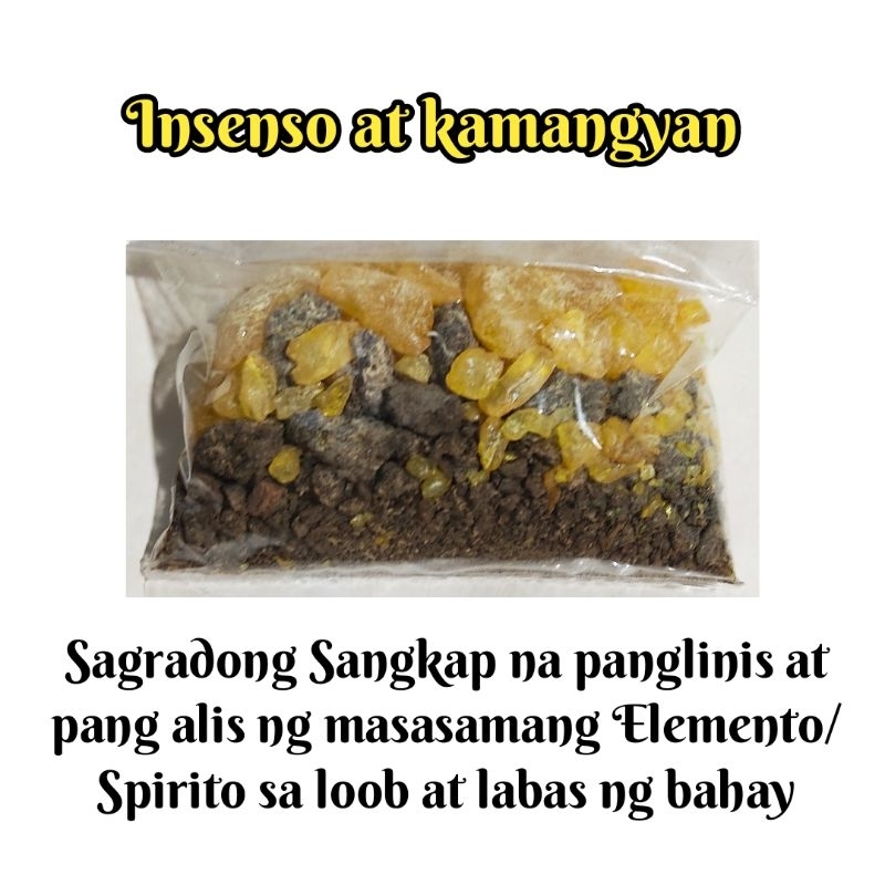 Insenso at kamangyan (mixed and crushed)with guide | Shopee Philippines