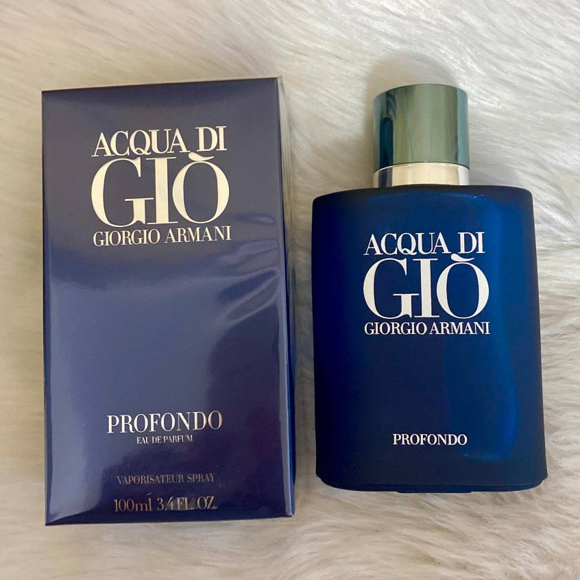 Profondo Acqua di gio Perfume for men eau de parfum 100ml | Shopee ...