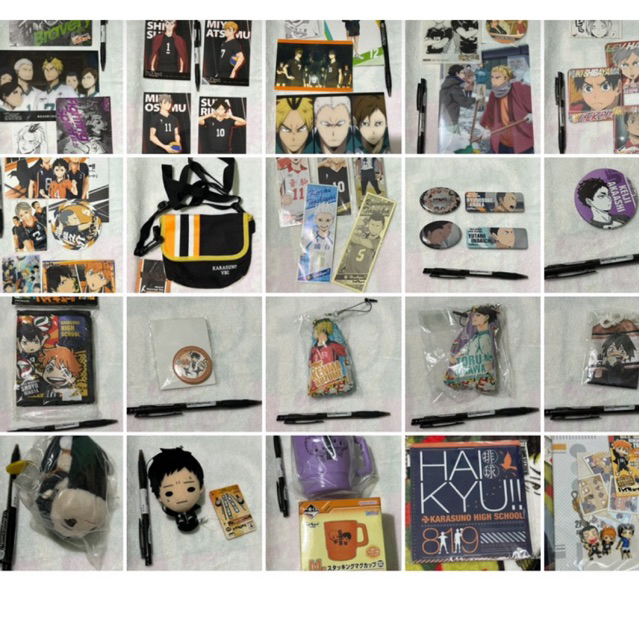 Haikyu official assorted merch | Shopee Philippines