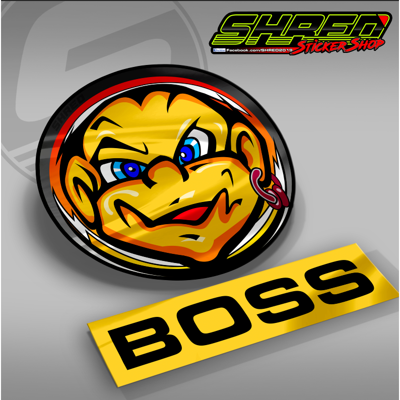 BOSS Sticker y15zr Malaysian | Shopee Philippines