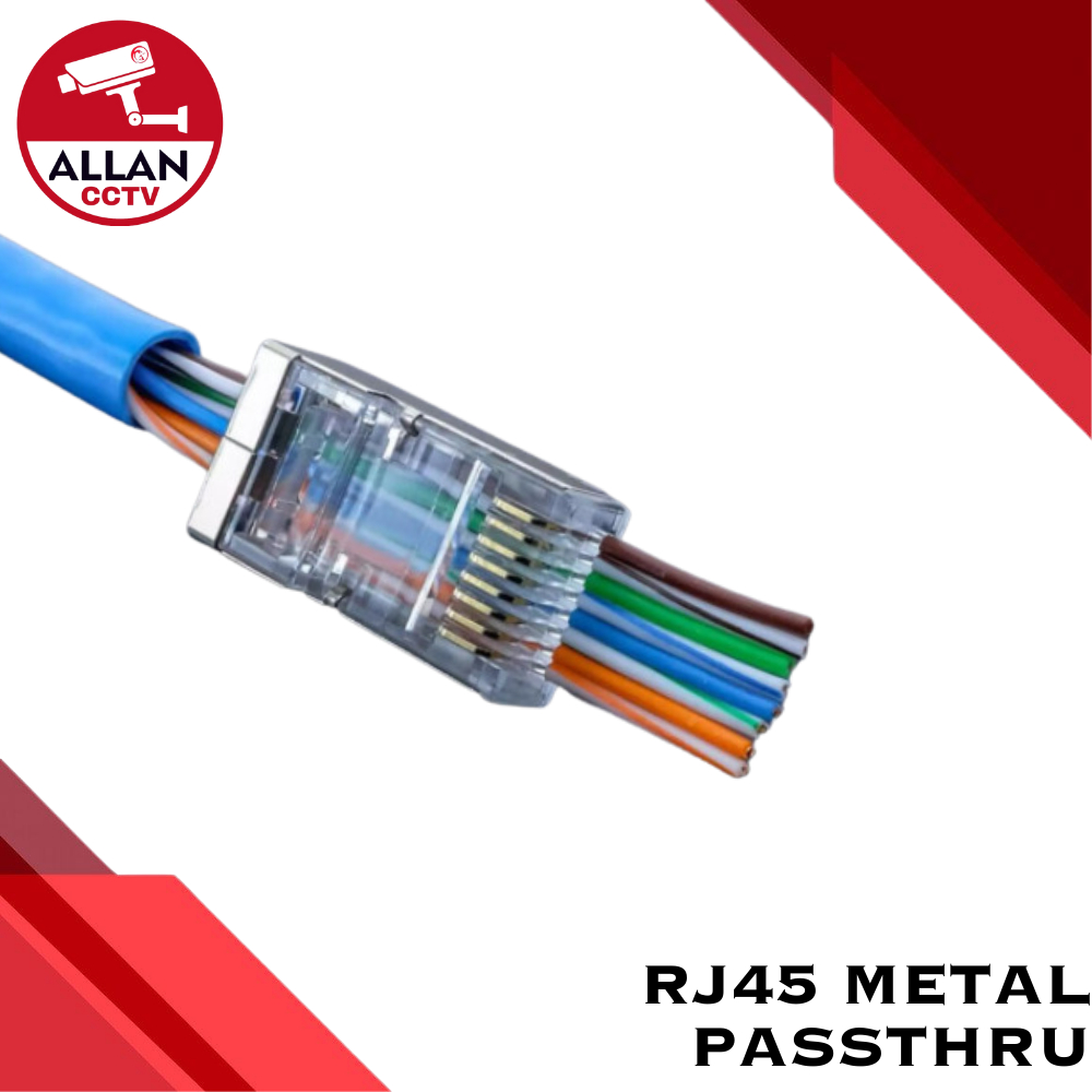 Allan 1pc Metal Shielded RJ45 Connector CAT5 CAT6 | RJ45 METAL ...