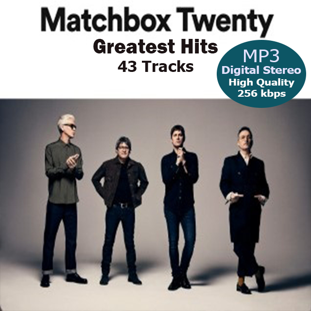MATCHBOX TWENTY GREATEST HITS 43Tracks 256kbps Mp3 music CD Shopee