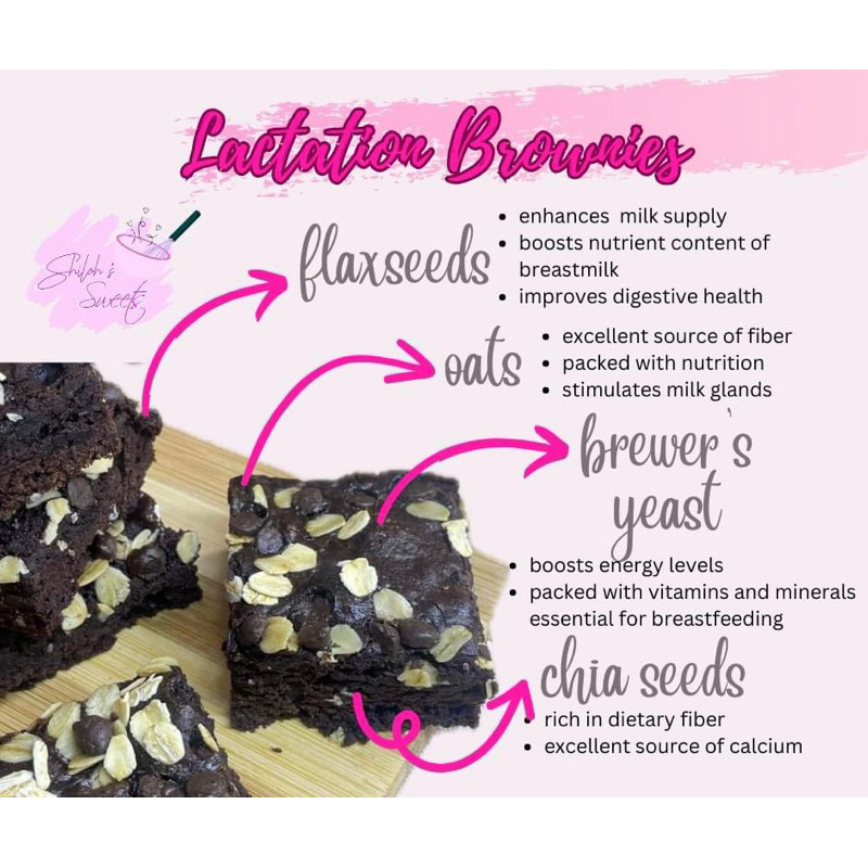 Shiloh's Sweets Lactation Brownies (FREE COOKIE OF THE DAY for 2dozens ...