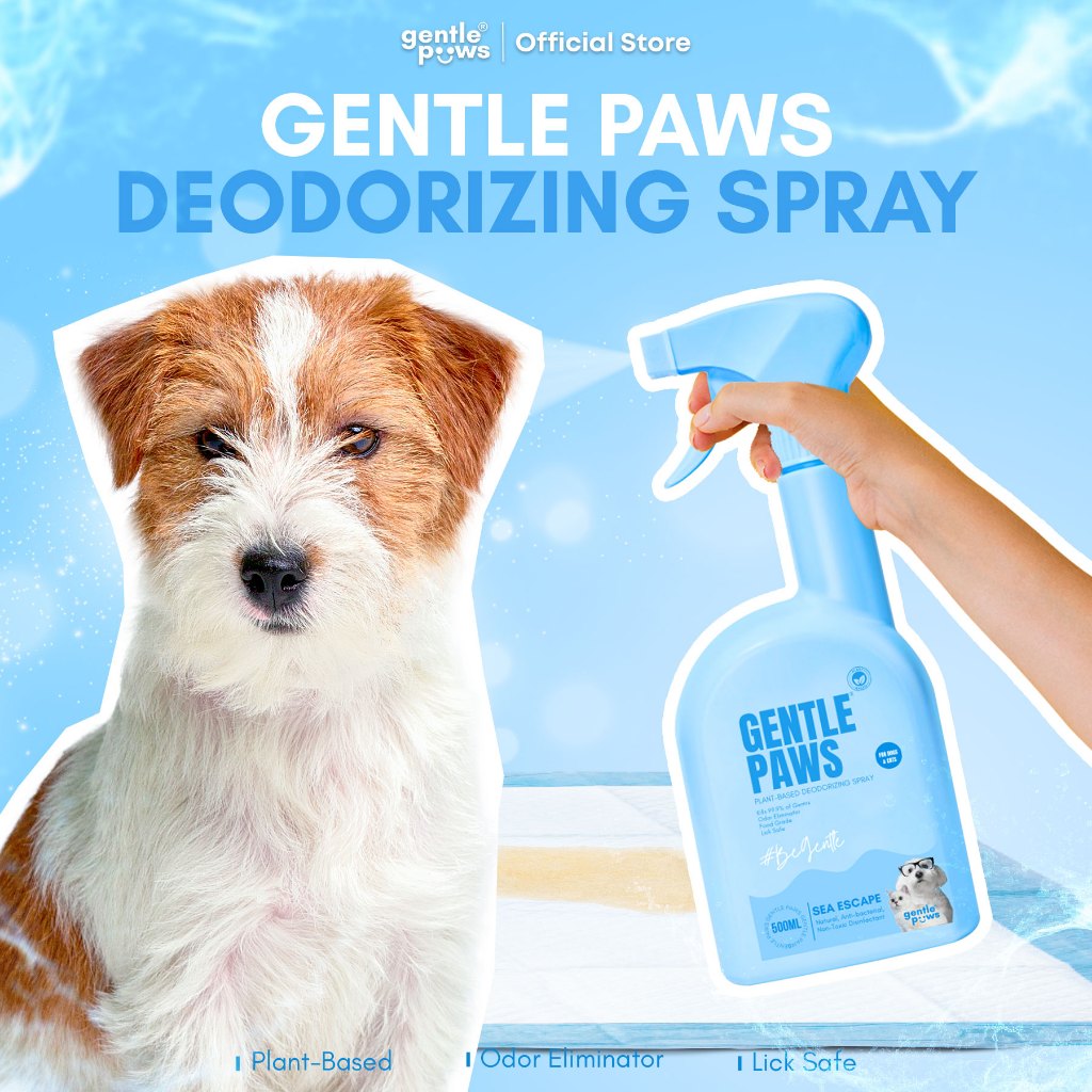 Gentle Paws Pet Deodorizer Disinfectant Spray Cat Dog Bacteriostatic Eliminate Odors Spray