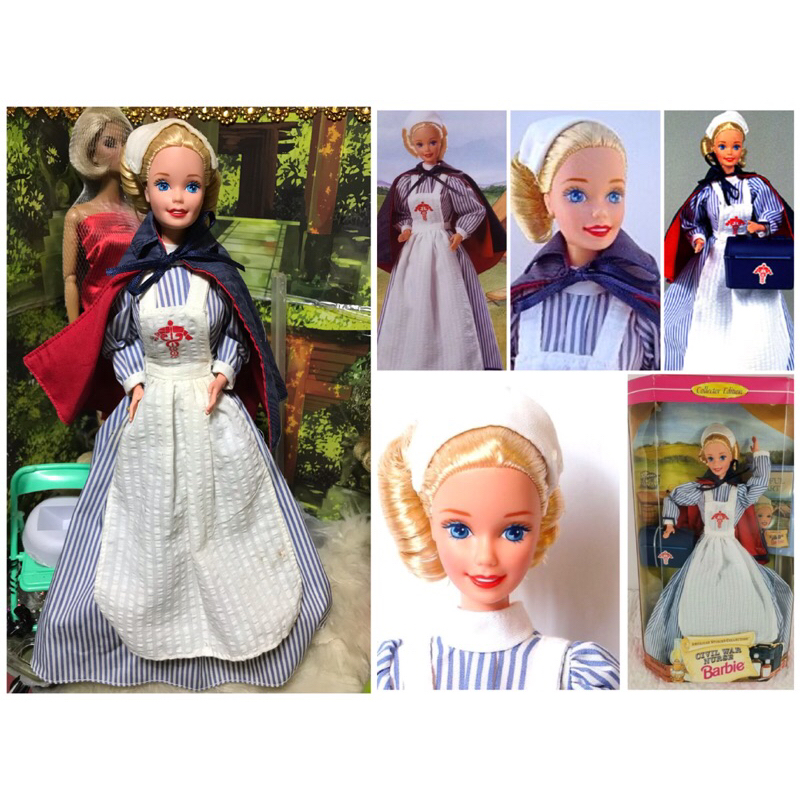 1995 SPECIAL EDITION AMERICAN STORY BARBIE DOLL CIVIL WAR NURSE SS ...