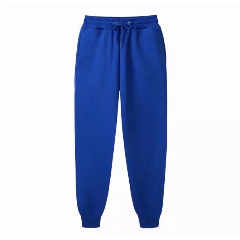 Unisex Plain Cotton Jogger Pants With Zippermakapal Shopee Philippines 3945