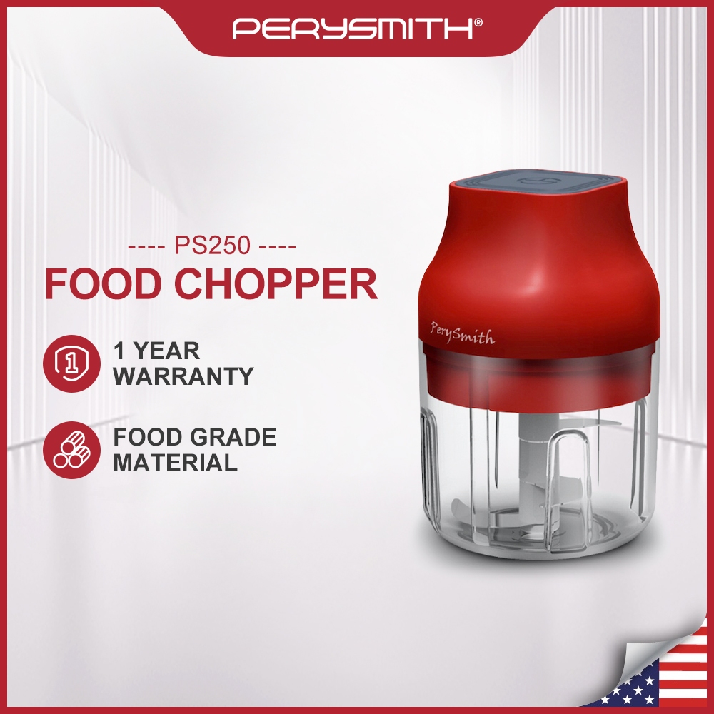 10. PerySmith PS250 Cordless Mini Food Processor